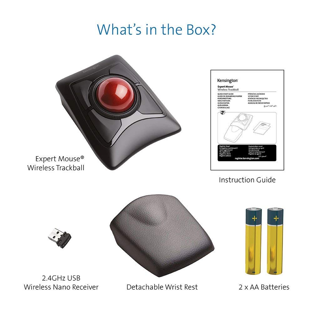 Kensington Expert Mouse - Ratón inalámbrico - Imagen 2