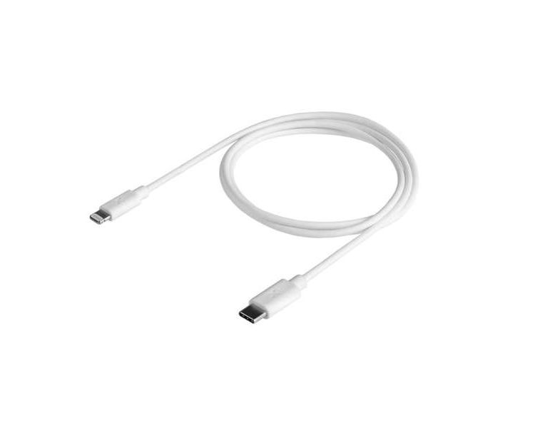 CABLE ESSENTIAL USB-C A LIGHTNING 1M BLANCO XTORM
