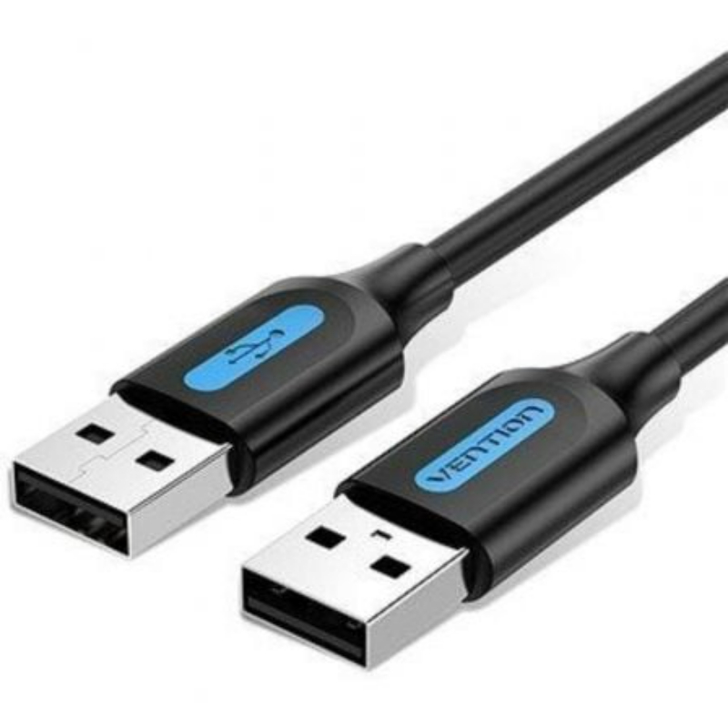 CABLE USB-A A USB-A M-M 2 M NEGRO VENTION