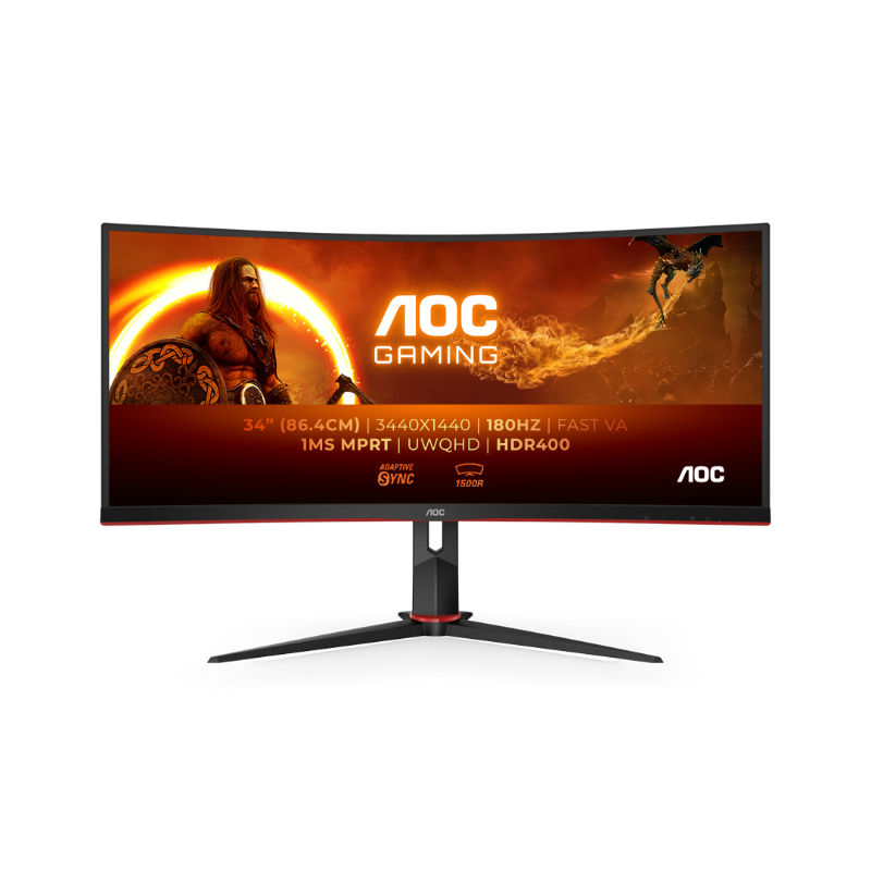 MONITOR GAMING AOC CURVO CU34G2XP 180Hz