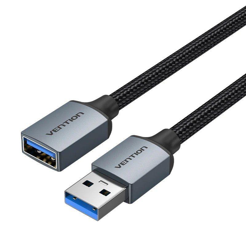 CABLE ALARGADOR USB 3.0 M/H 1 M GRIS VENTION