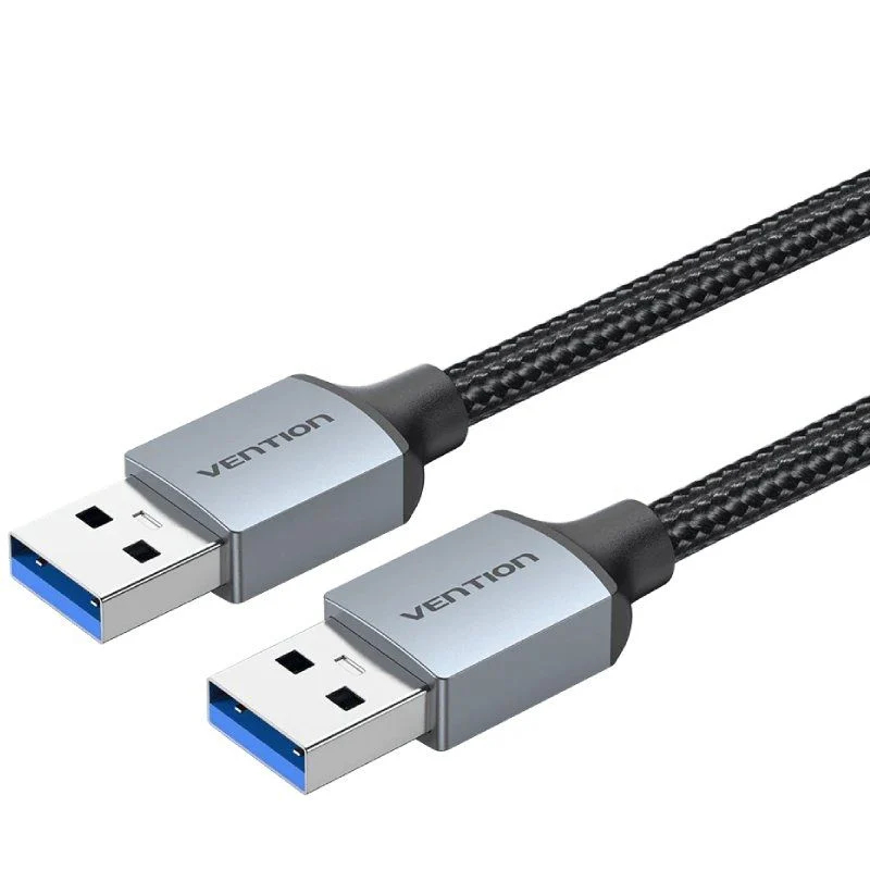 CABLE USB-A 3.0 A USB-A M-M 1 M NEGRO VENTION
